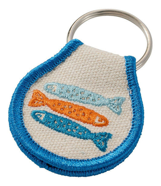 Embroidered Patch Charm, Fish / L.L.Bean