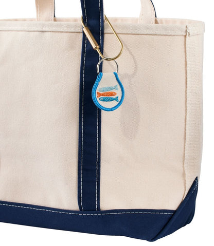 Embroidered Patch Charm, Fish / L.L.Bean