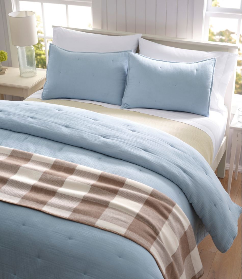 Cloud Gauze Comforter Collection / L.L.Bean