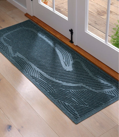 Everyspace Recycled Waterhog Wide Doormat, Swimming Whale / L.L.Bean