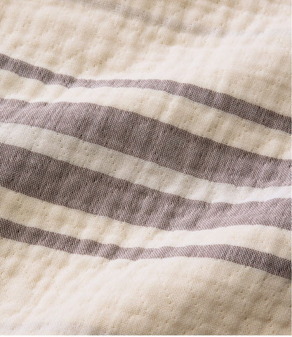 Lightweight Cotton Gauze Throw, Stripe / L.L.Bean