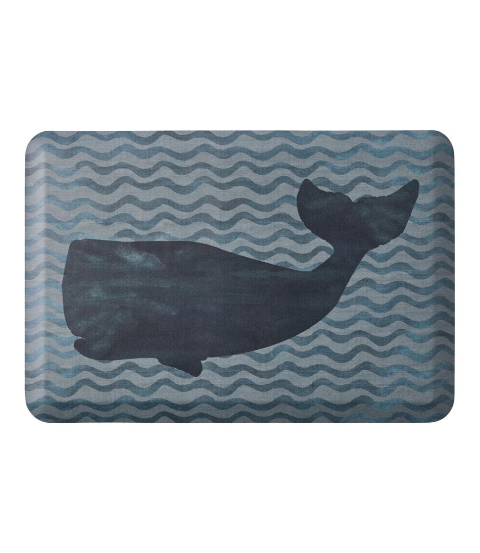 Happy Feet Comfort Mat, Whale / L.L.Bean