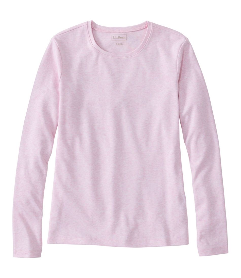 Women's Tee, Long-Sleeve Crewneck / L.L.Bean