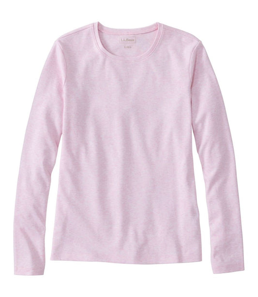 Women's Tee, Long-Sleeve Crewneck / L.L.Bean
