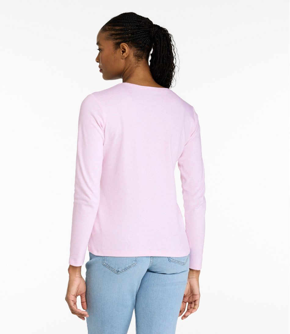 Women's Tee, Long-Sleeve Crewneck / L.L.Bean