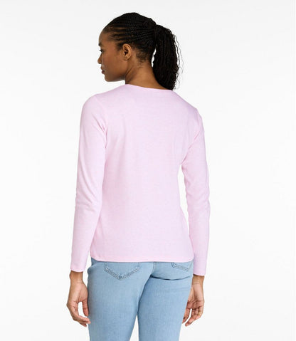 Women's Tee, Long-Sleeve Crewneck / L.L.Bean