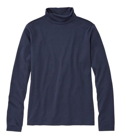 Women's Pima Cotton Turtleneck, Long-Sleeve / L.L.Bean