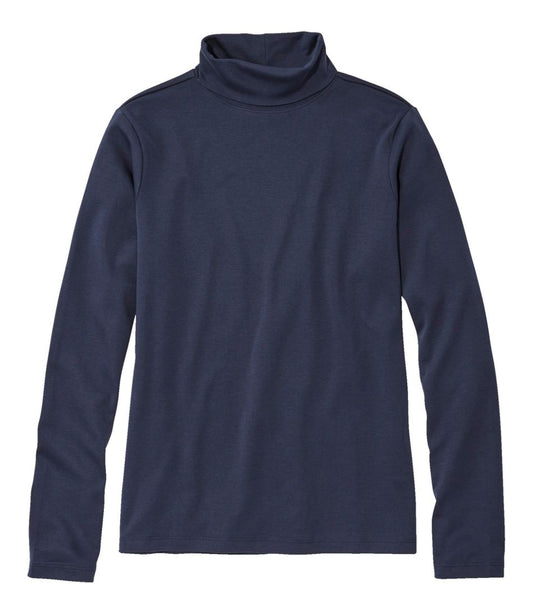Women's Pima Cotton Turtleneck, Long-Sleeve / L.L.Bean
