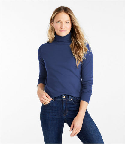 Women's Interlock Turtleneck, Long-Sleeve / L.L.Bean
