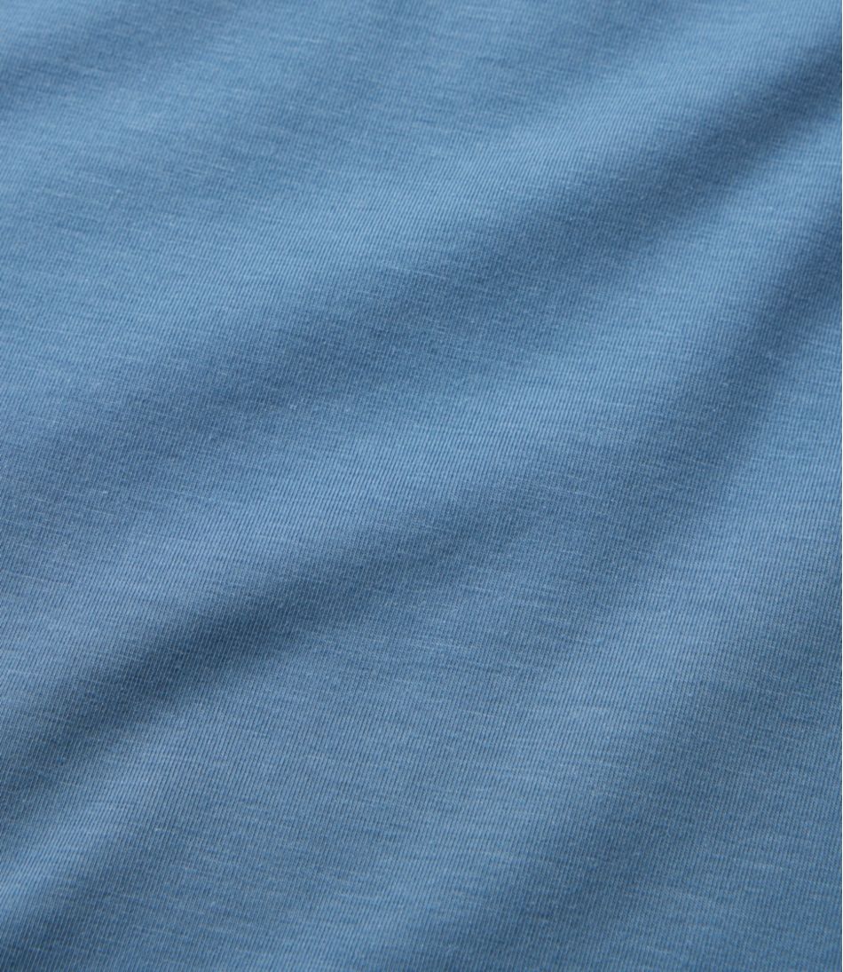 Women's Soft Stretch Supima-Blend Tee, Scoopneck Long-Sleeve / L.L.Bean
