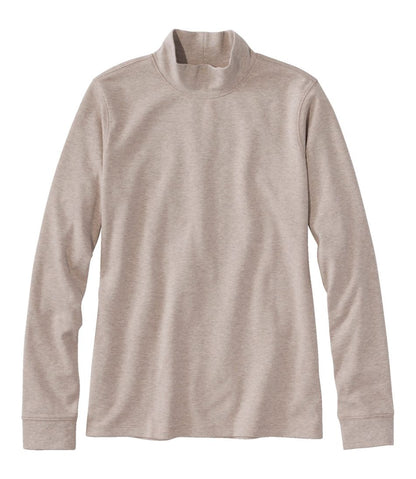Women's Interlock Mock-Turtleneck, Long-Sleeve / L.L.Bean