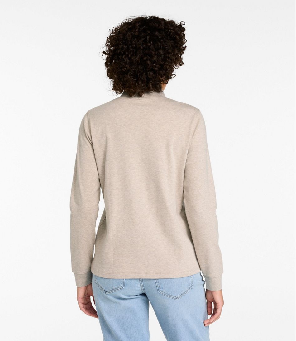 Women's Interlock Mock-Turtleneck, Long-Sleeve / L.L.Bean