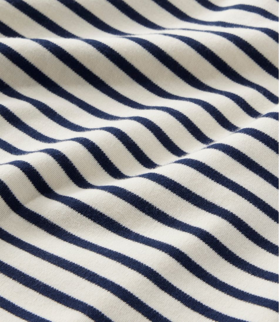 Women's Interlock Turtleneck, Long-Sleeve Stripe / L.L.Bean
