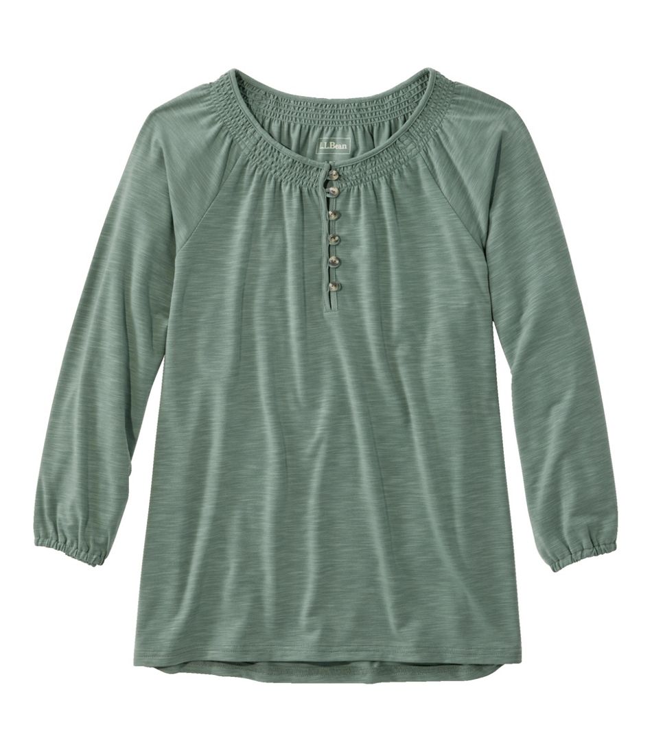 Women's Camden Hills Tee, Three-Quarter-Sleeve / L.L.Bean