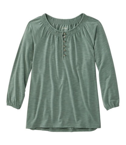 Women's Camden Hills Tee, Three-Quarter-Sleeve / L.L.Bean