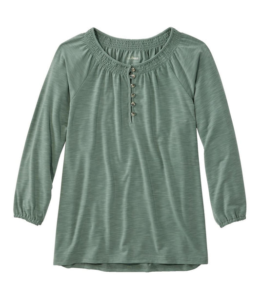 Women's Camden Hills Tee, Three-Quarter-Sleeve / L.L.Bean