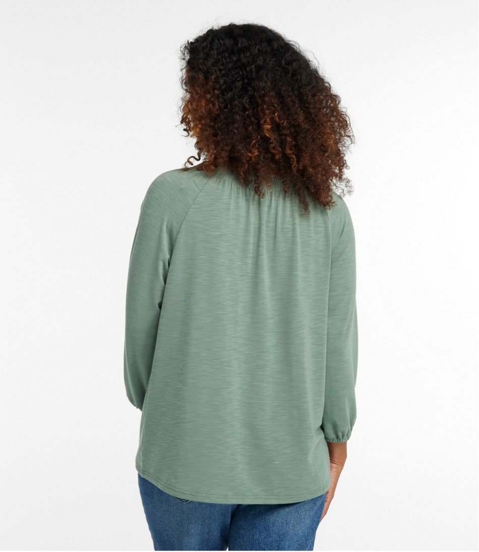 Women's Camden Hills Tee, Three-Quarter-Sleeve / L.L.Bean