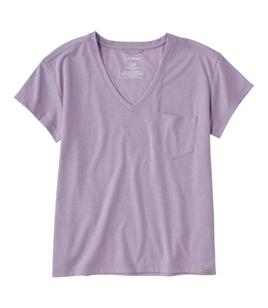 Women's Vista Camp Tee, Short-Sleeve V-Neck / L.L.Bean
