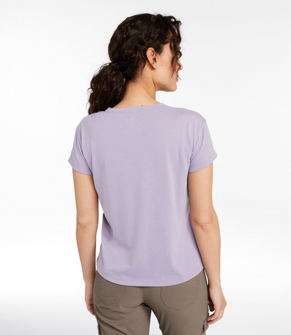 Women's Vista Camp Tee, Short-Sleeve V-Neck / L.L.Bean