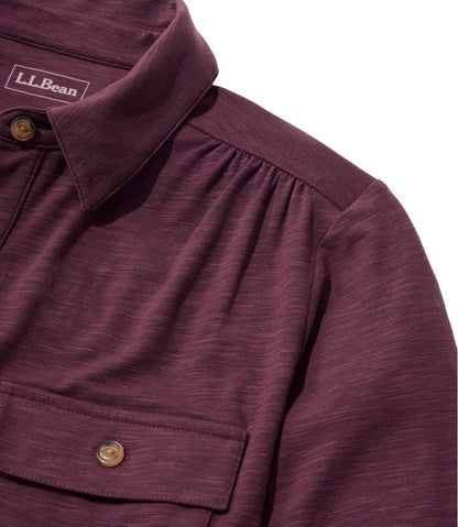 Camden Hills Tee, Button-Front Shirt / L.L.Bean