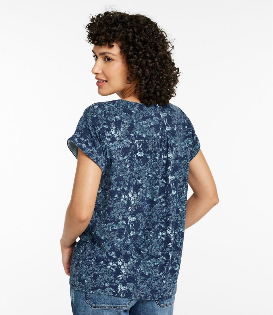 Women's Camden Hills Tee, Short-Sleeve Print / L.L.Bean