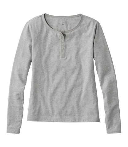 Women's Signature Rangeley Cotton Tee, Henley / L.L.Bean