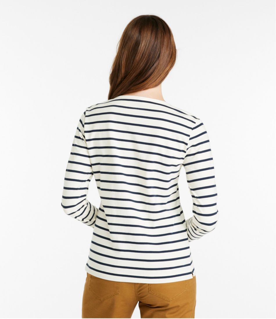 Women's Signature Rangeley Cotton Tee, Henley / L.L.Bean