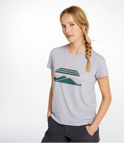 Women's Vista Camp Tee, Short-Sleeve Graphic Crew / L.L.Bean