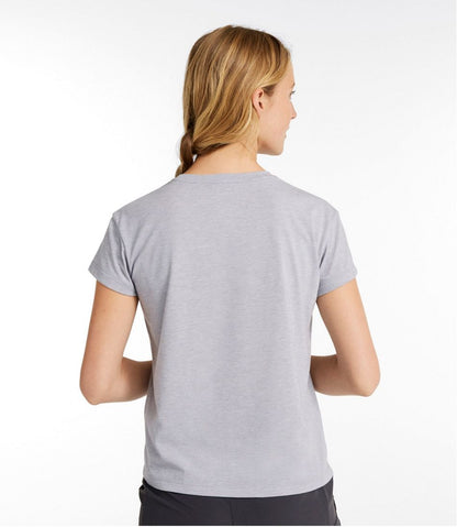 Women's Vista Camp Tee, Short-Sleeve Graphic Crew / L.L.Bean