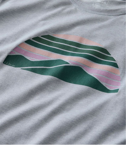 Women's Vista Camp Tee, Short-Sleeve Graphic Crew / L.L.Bean