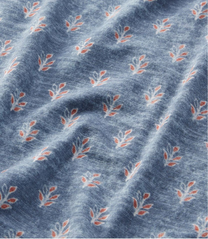 Women's Camden Hills Tee, Three-Quarter-Sleeve Print / L.L.Bean