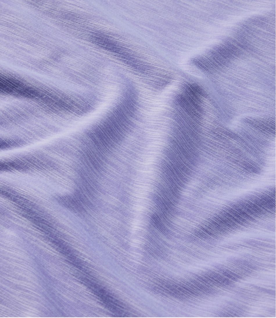 Women's Streamside Tee, Short-Sleeve Splitneck / L.L.Bean