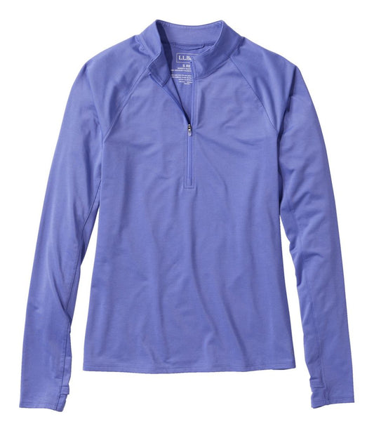 Women's Access Trail Pullover, Long-Sleeve Quarter-Zip / L.L.Bean