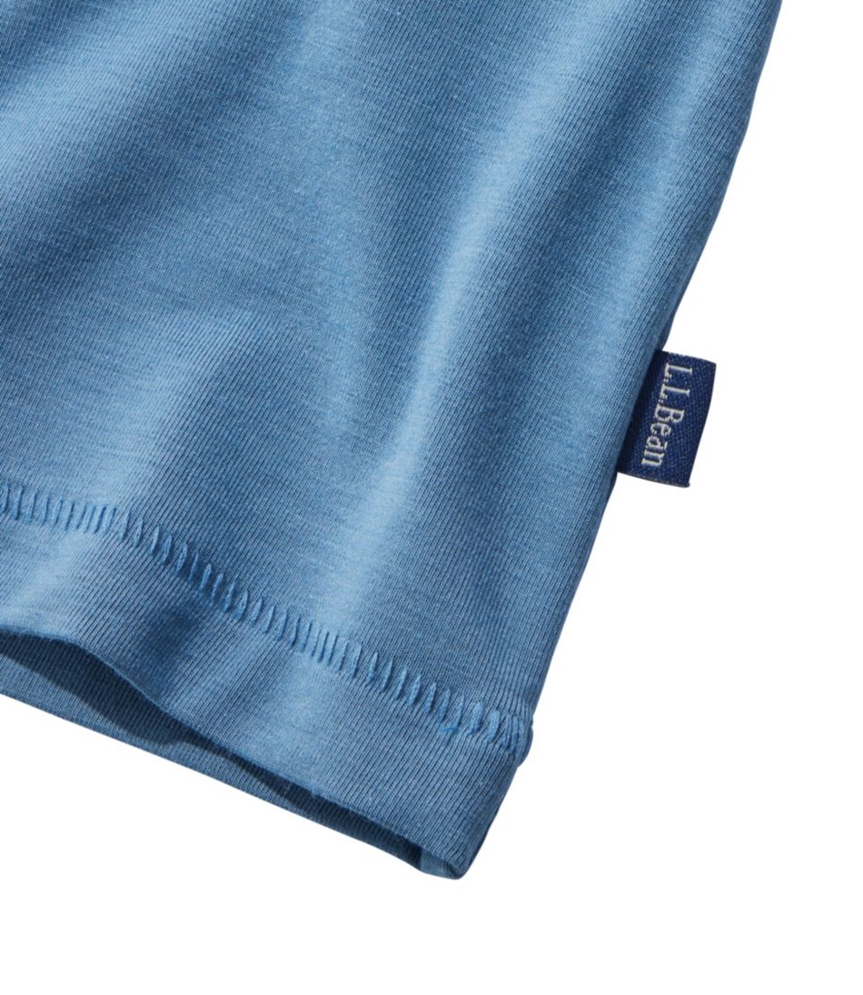 Women's Soft Stretch Supima-Blend Tee, Short-Sleeve V-Neck / L.L.Bean