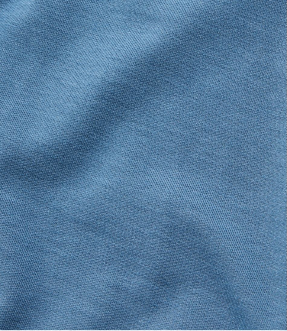 Women's Soft Stretch Supima-Blend Tee, Short-Sleeve V-Neck / L.L.Bean
