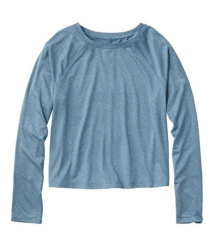 Women's Movement Essential Tee, Long-Sleeve Cropped / L.L.Bean