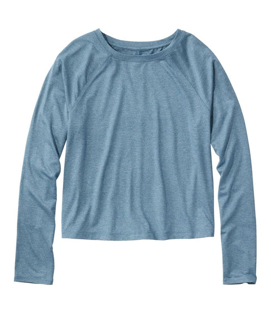 Women's Movement Essential Tee, Long-Sleeve Cropped / L.L.Bean
