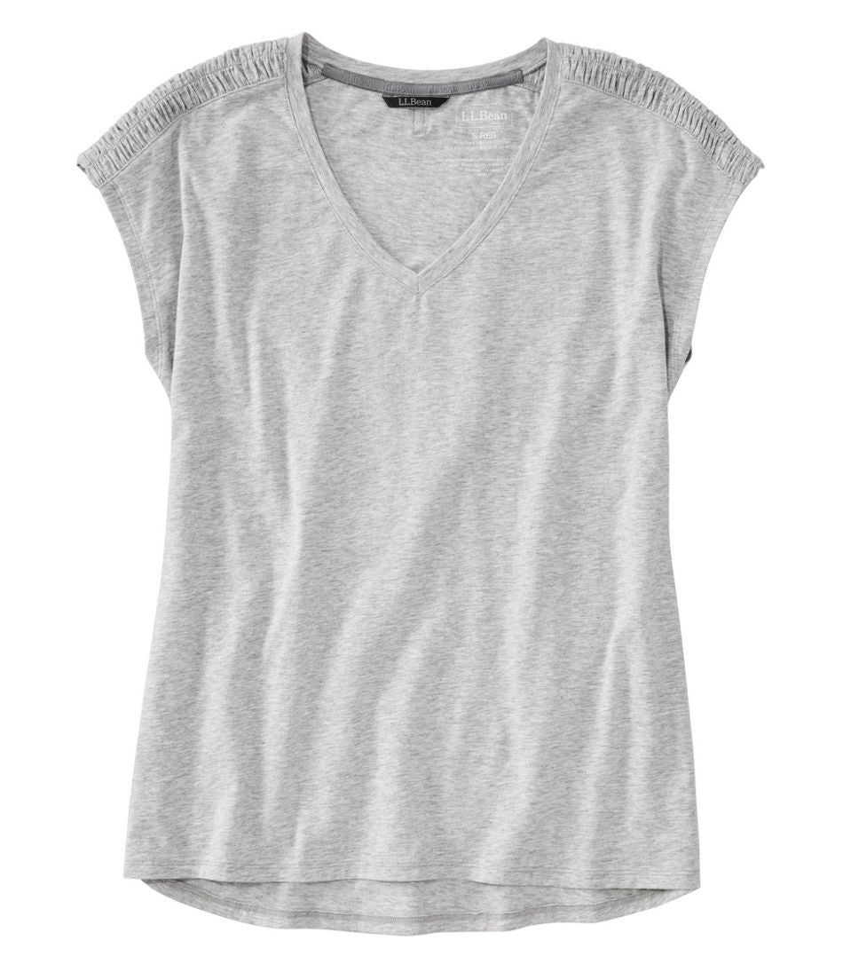 Women's Beyond Soft V-Neck Tee, Short Sleeve / L.L.Bean