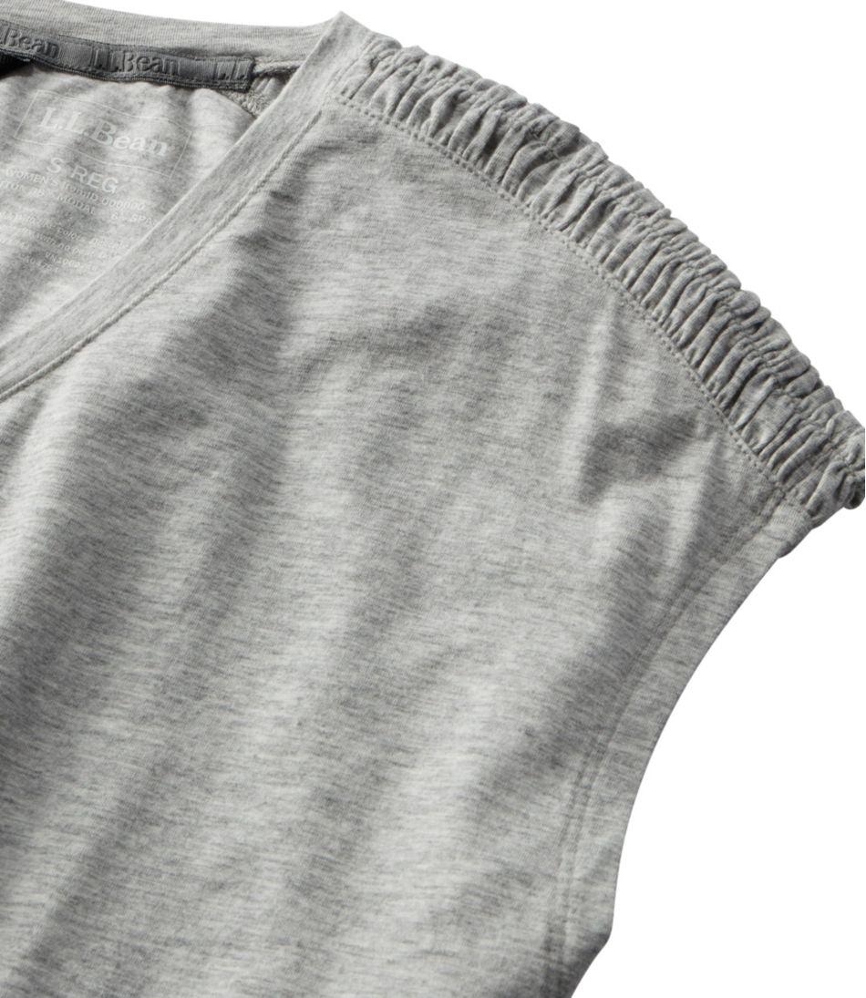Women's Beyond Soft V-Neck Tee, Short Sleeve / L.L.Bean