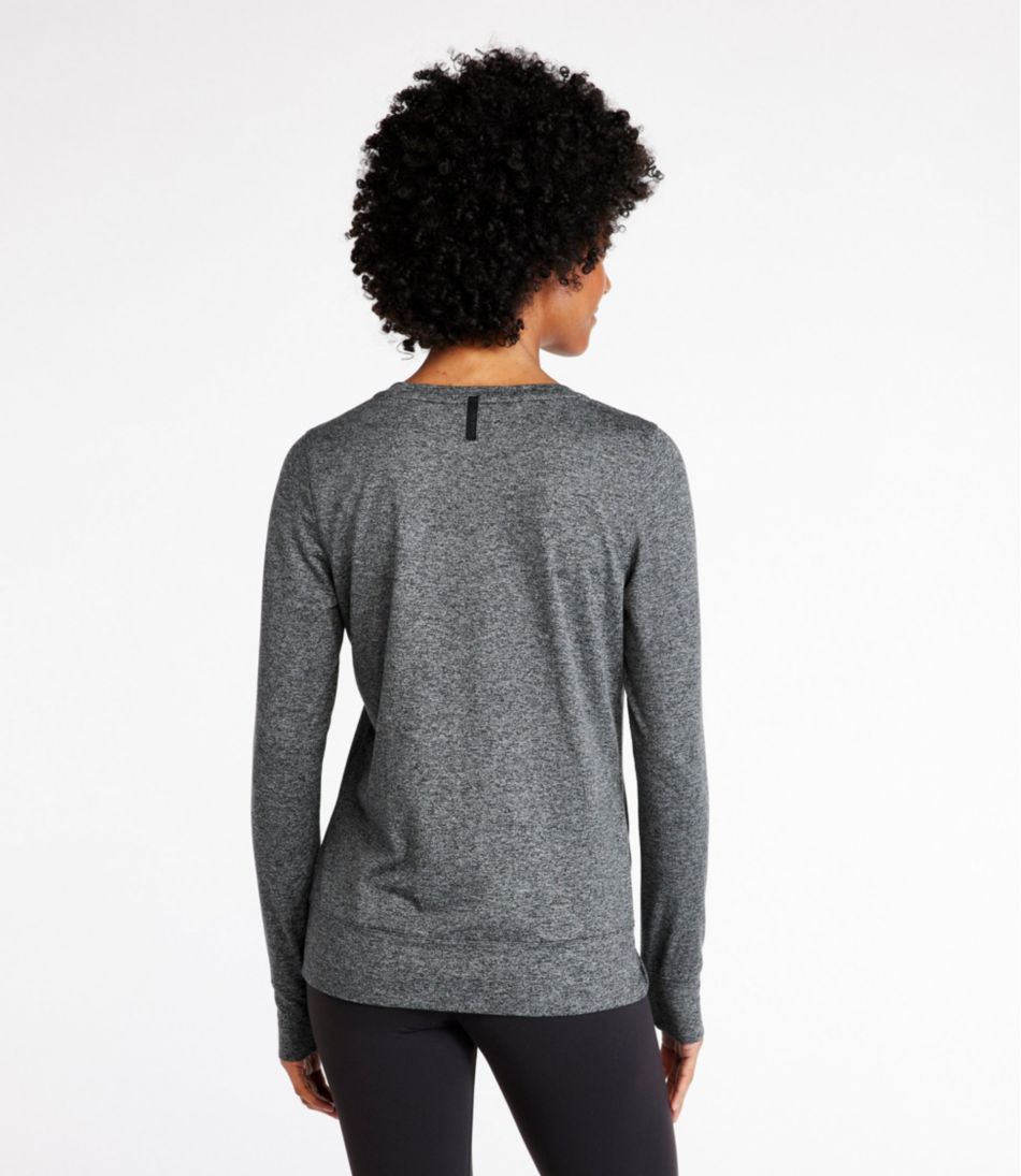 Women's VentureSoft Twist-Front Top, Long-Sleeve / L.L.Bean