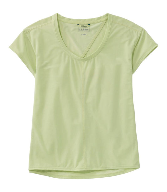 Women's Ribbed Performance Tee, Short-Sleeve / L.L.Bean