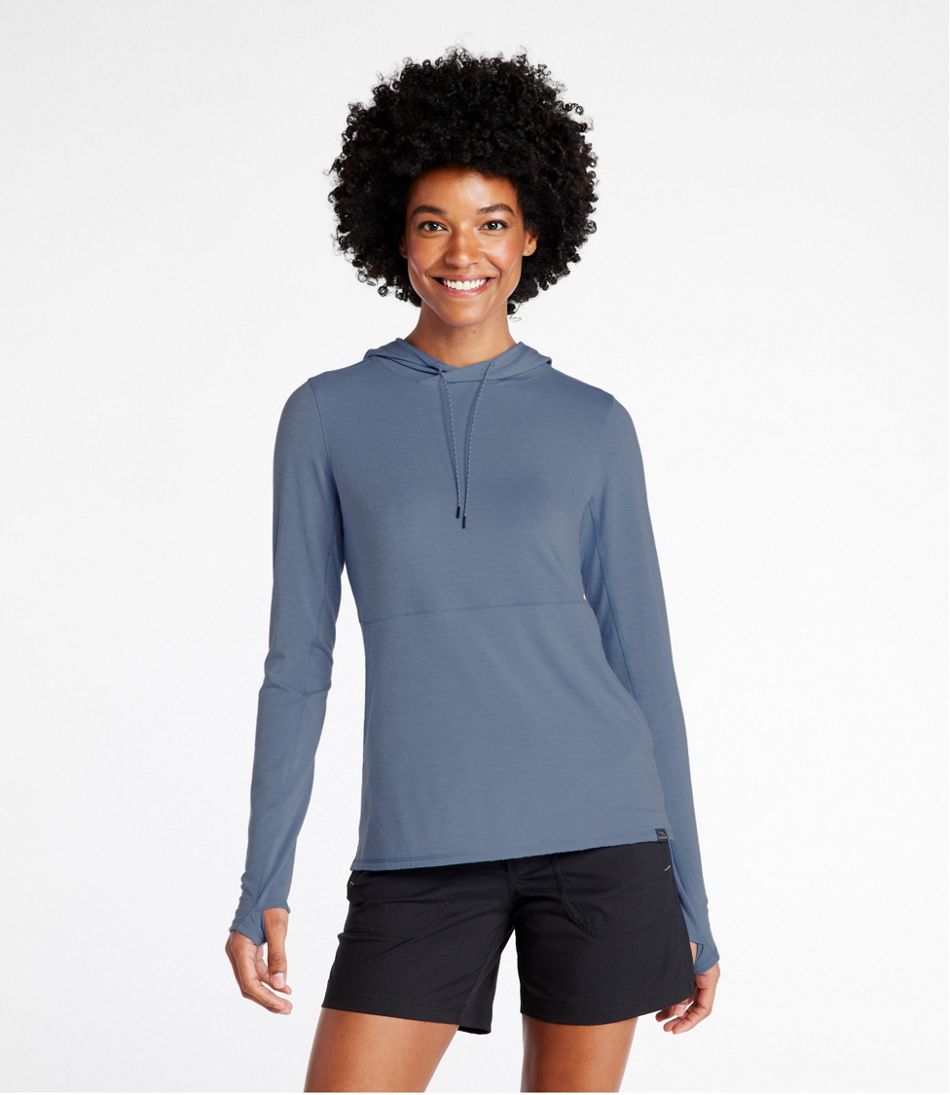 Women's Everyday SunSmart® Hooded Pullover, Long-Sleeve / L.L.Bean