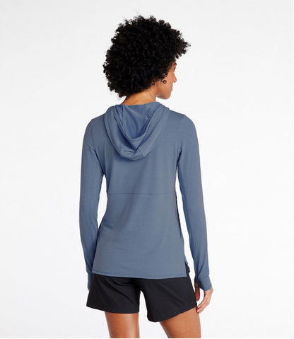 Women's Everyday SunSmart® Hooded Pullover, Long-Sleeve / L.L.Bean
