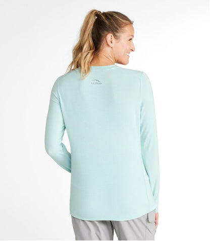 Women's Tropicwear Comfort Crew, Long-Sleeve / L.L.Bean