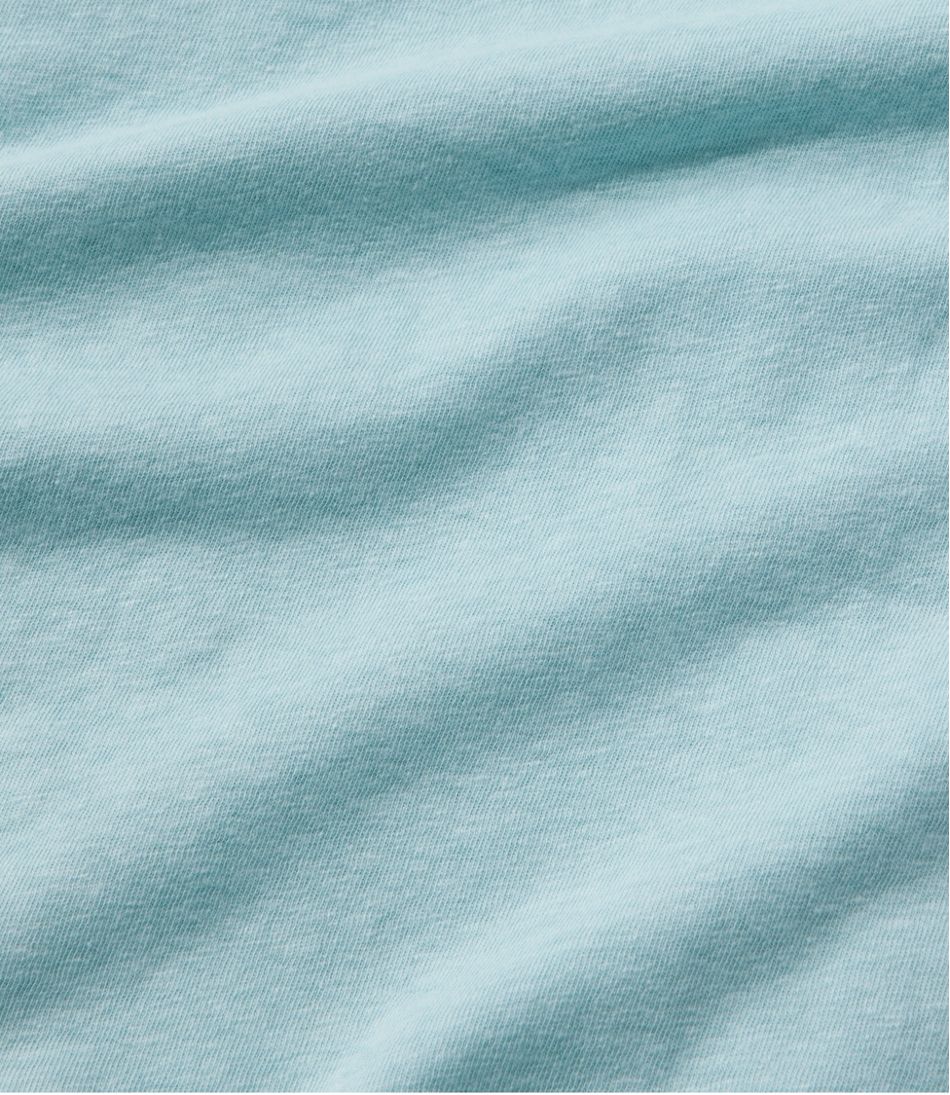 Women's Linen/Cotton Tee, Short-Sleeve Scoopneck / L.L.Bean