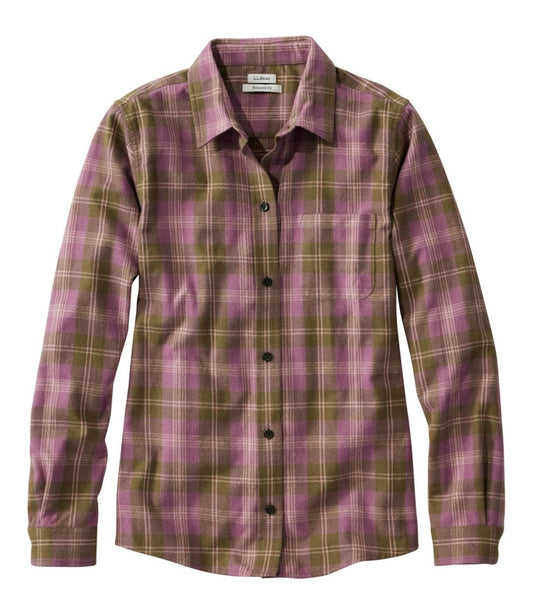 Women's Scotch Plaid Flannel Shirt, Relaxed / L.L.Bean