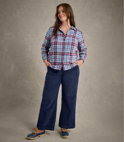 Women's Scotch Plaid Flannel Shirt, Relaxed / L.L.Bean