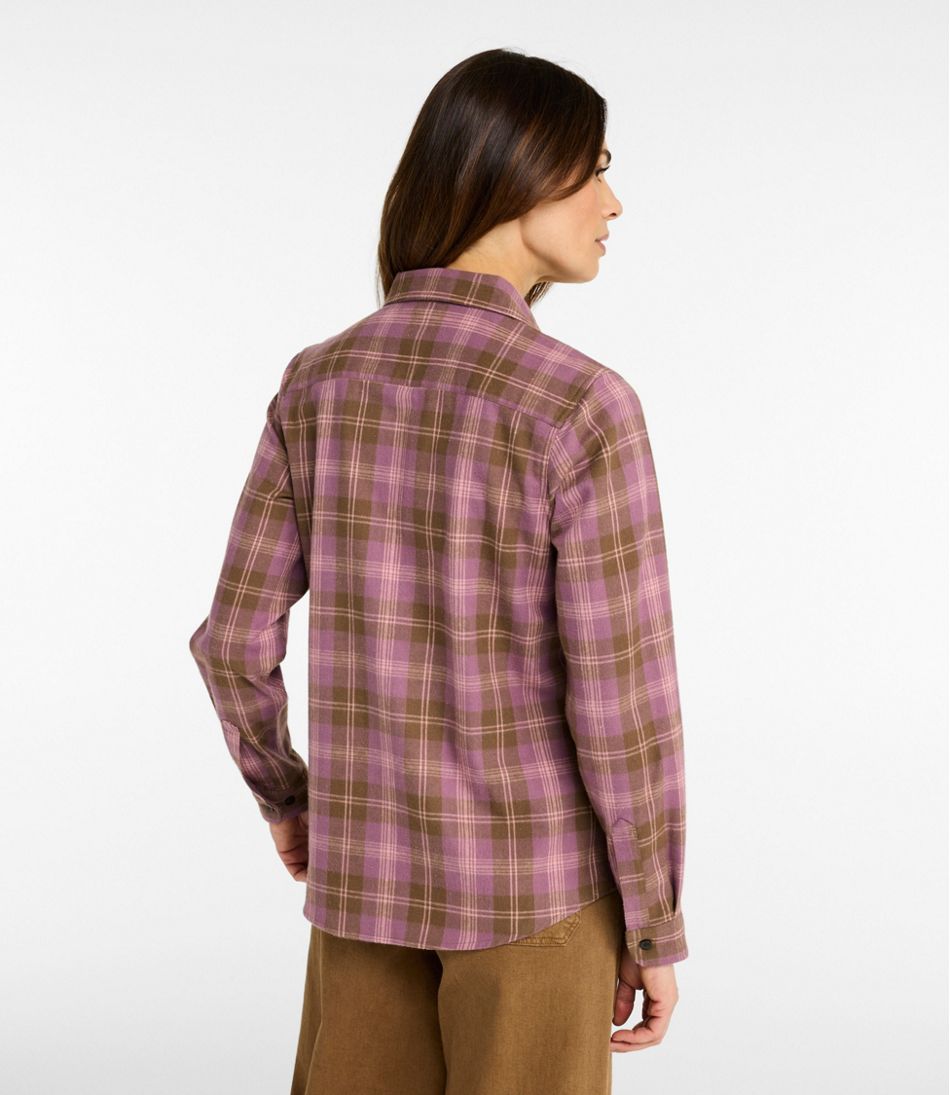 Women's Scotch Plaid Flannel Shirt, Relaxed / L.L.Bean