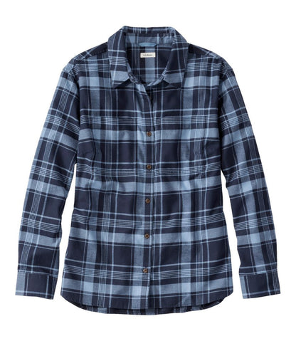Women's Whisperweight Flannel Shirt, Button-Down / L.L.Bean