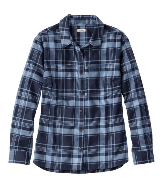 Women's Whisperweight Flannel Shirt, Button-Down / L.L.Bean
